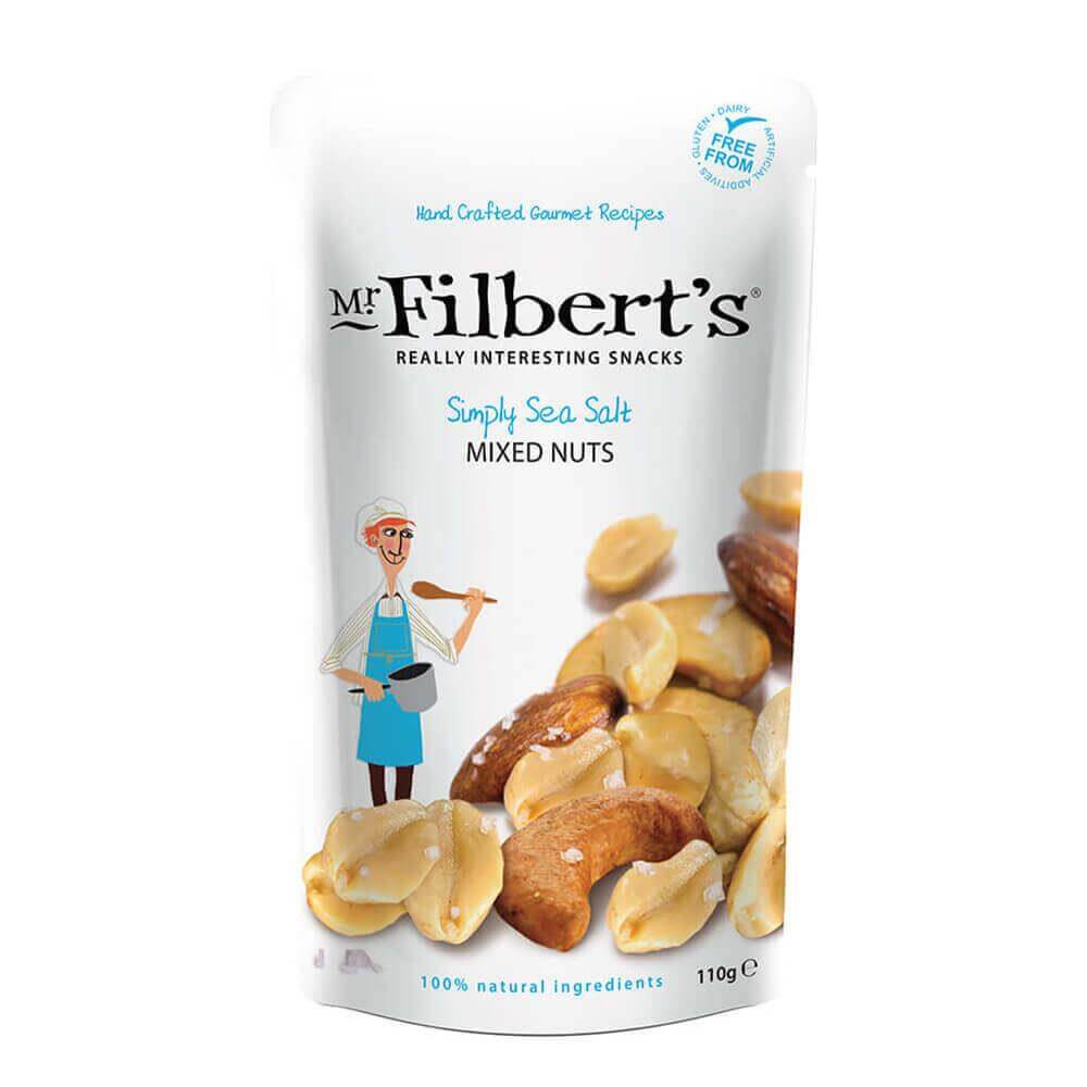 Mr Filberts Simply Sea Salt Mixed Nuts 110G